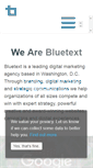 Mobile Screenshot of bluetext.com
